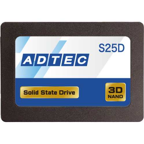 アドテック [ADC-S25D1S-480G] 3D NAND SSD ADC-S25Dシリーズ 480GB 2.5inch SATA