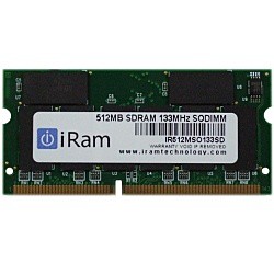 iRam Technology [IR512MSO133SD] Mac用メモリ SDRAM PC133 144pin 512MB SO-DIMM