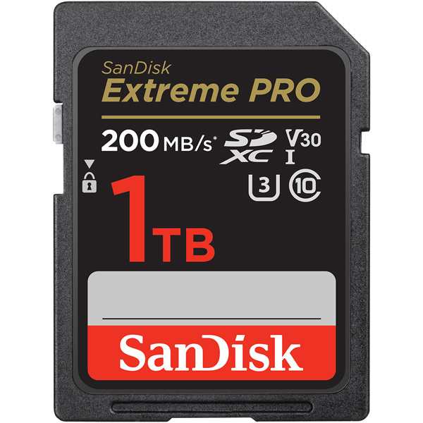 直営 SanDisk [SDSDXXD-1T00-JNJIP] エクストリーム プロ SDXC UHS-I カード 1TB パソコン・PC周辺機器 