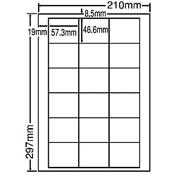 東洋印刷 [ldw18u] シートカットラベル A4版 18面付(1ケース500シート)の通販はau Pay マーケット 