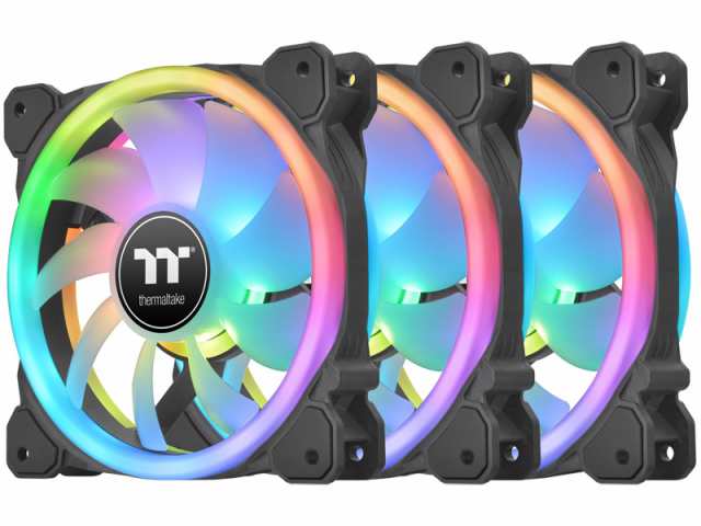 Thermaltake [CL-F137-PL12SW-A] SWAFAN 12 RGB Radiator Fan TT Premium Edition -3Pack-