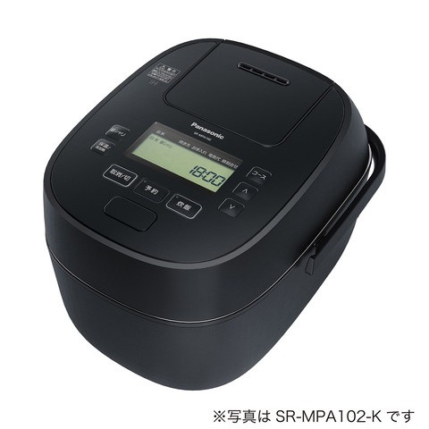 未使用の新品です Panasonic [SR-MPA182-K] 可変圧力IHジャー炊飯器