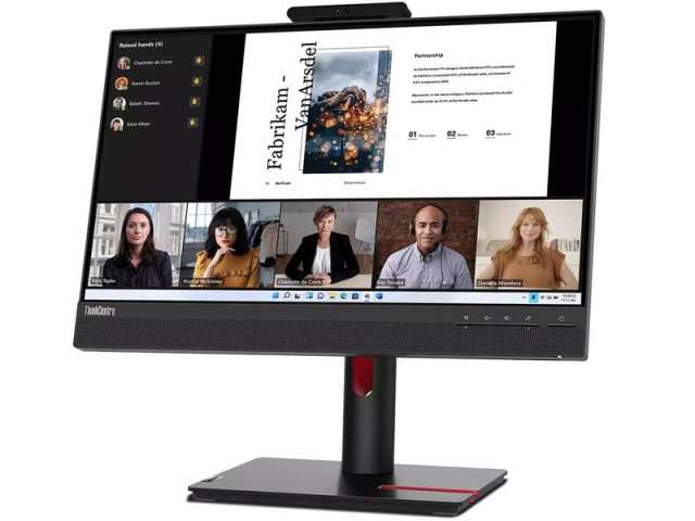 レノボ・ジャパン [12N8GAR1JP] ThinkCentre Tiny-in-One 22 Gen 5 (タッチ非対応モデル)(21.5型/1920×1080/DisplayPort x1、HDMI x1…