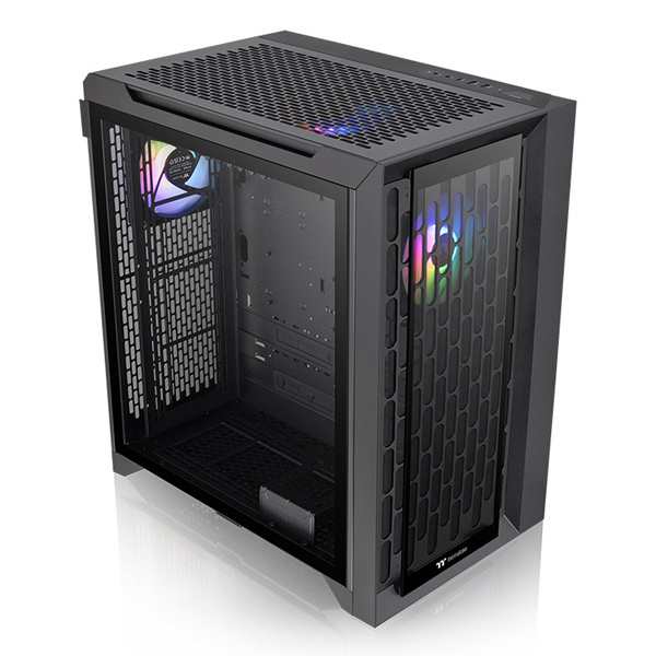 Thermaltake [CA-1X7-00F1WN-01] ミドルタワー型PCケース CTE C700 TG ARGB -Black-