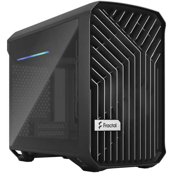 Fractal Design [FD-C-TOR1N-01] ミニタワー型PCケース Torrent Nano Black TG Dark Tint