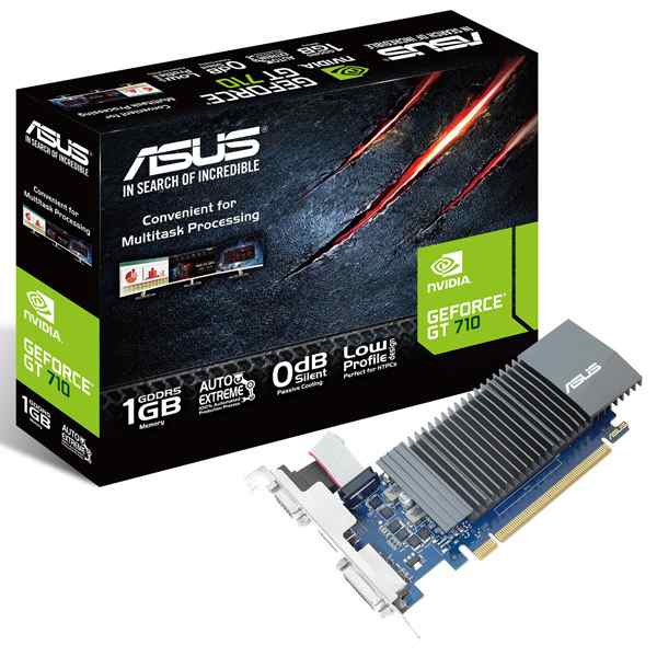 Asus Nvidia Gt710搭載ビデオカード Gt710 Sl 1gd5 Brk 通販 Au Pay マーケット