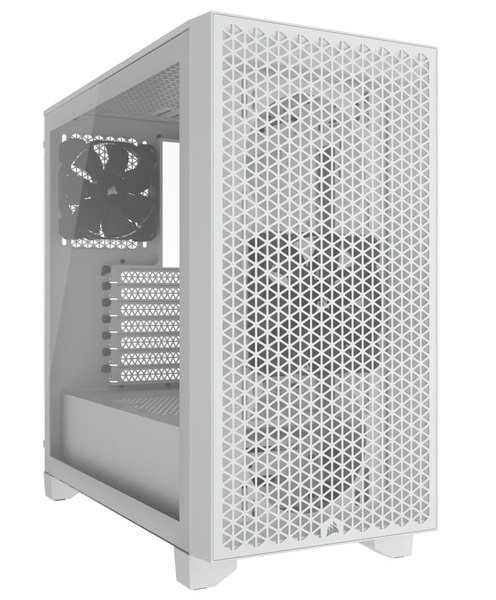 コルセア(メモリ) [CC-9011252-WW] ミドルタワー型PCケース 3000D Tempered Glass Mid-Tower White