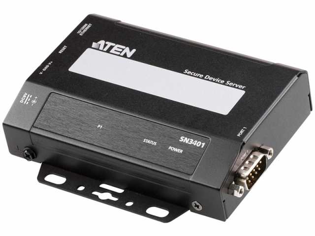 ATEN [SN3401] 1-Port RS-232/422/485 セキュアデバイスサーバー