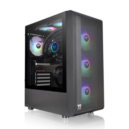 Thermaltake [CA-1X2-00M1WN-00] ミドルタワー型PCケース S200 TG ARGB