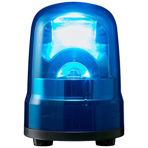 パトライト [SKH-M1J-B] 中型LED回転灯 青 DC12~24Vの通販は