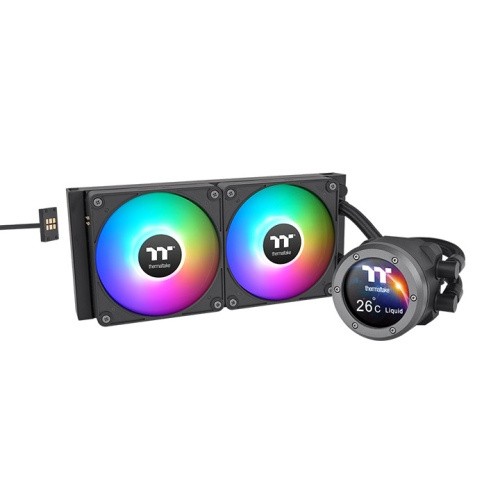 Thermaltake [CL-W414-PL12SW-A] 簡易水冷CPUクーラー TH240 V2 Ultra EX ARGB Sync CPU Liquid Cooler