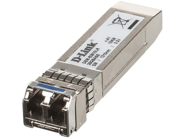 D-Link [DEM-S2810LR] SFP28モジュール、25G BASE-LR (コネクタ:LC)、2芯シングルモード、伝送距離 最長10km、1年保証の通販は