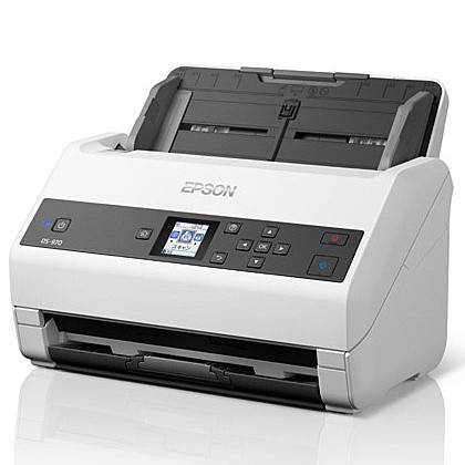 EPSON [DS-970] A4シートフィードスキャナー/600dpi/A4片面85枚/分/1.44型LCDパネル搭載/両面同時読取