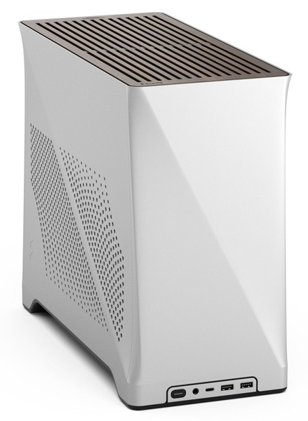 Fractal Design [FD-C-ERA2N-01] ミニタワー型PCケース Era 2 Silver