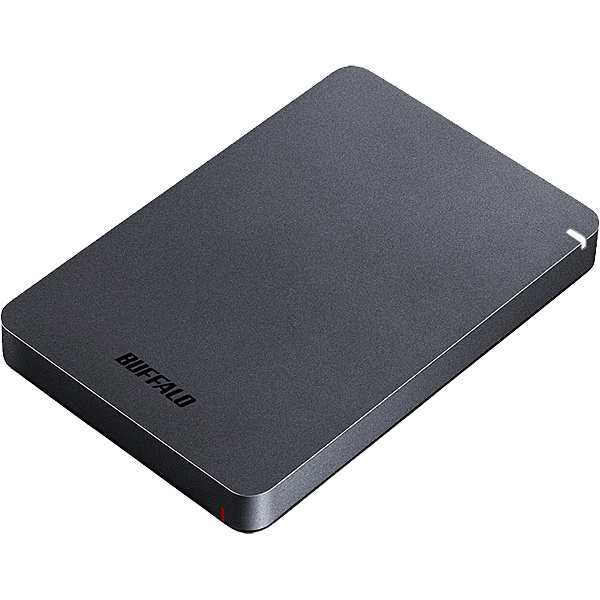 バッファロー [HD-PGF1.0U3-BKA] USB3.1(Gen.1)対応 耐衝撃ポータブルHDD 1TB ブラック