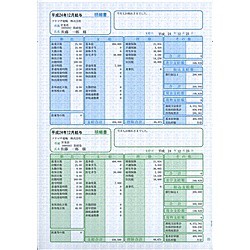 ソリマチ [SR230] 給与・賞与明細書(明細タテ型) 500枚入