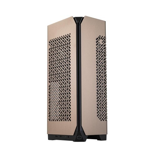 CoolerMaster [NR100-ZNNN85-PSE] Ncore 100 MAX Bronze Edition/ITXケース/ブロンズ/120mm水冷搭載/「V SFX Gold 850W AT… [PSE認証済]