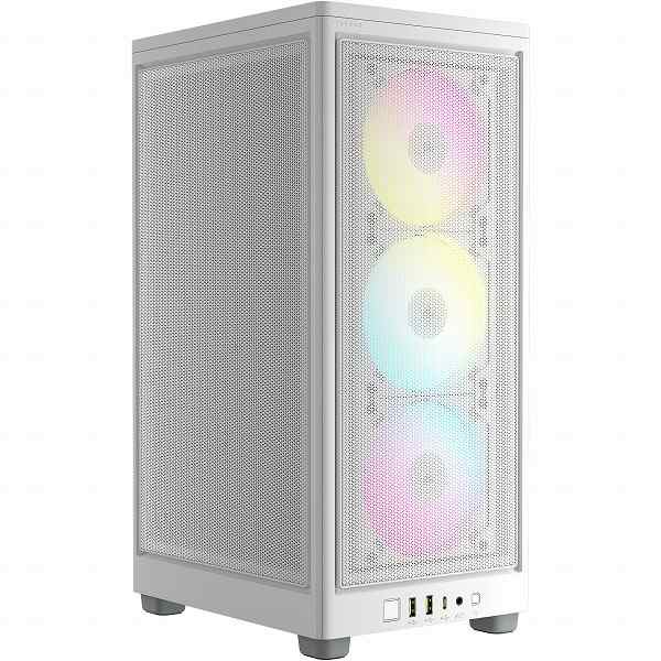 コルセア(メモリ) [CC-9011247-WW] ミニタワー型PCケース iCUE 2000D RGB AIRFLOW - ITX Tower - White