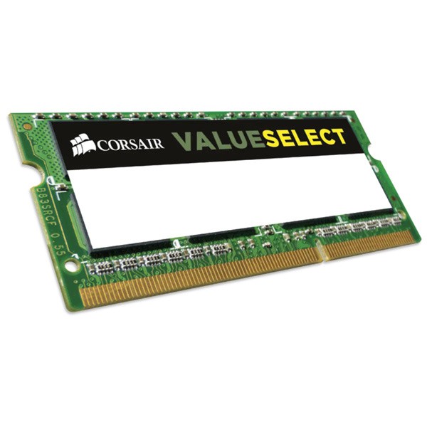 コルセア(メモリ) [CMSO8GX3M1C1600C11] PC3-12800 DDR3L-1600 8GBx1 204PIN SODIMM 1.35V For NoteBook