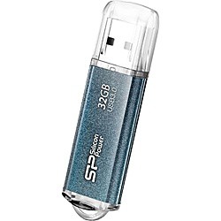 シリコンパワー [SP032GBUF3M01V1B] USB3.0フラッシュメモリ 32GB ...