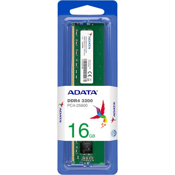 A-DATA Technology [AD4U320016G22-SGN] 法人専用モデル デスクトップ用メモリ 16GB DDR4-3200(PC4-25600) 288-Pin U-DIMM /永久保証