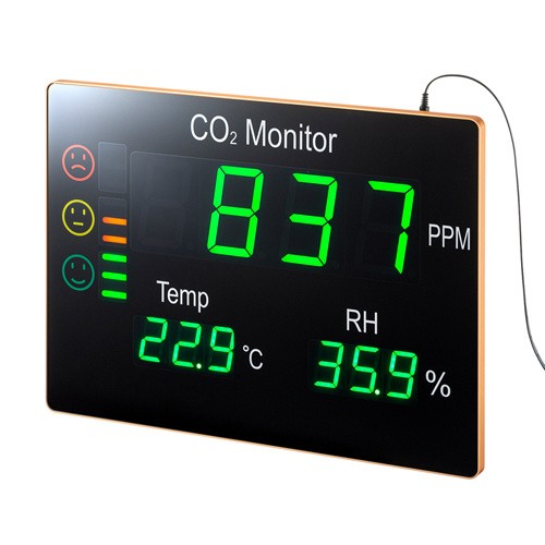 サンワサプライ [CHE-C2] CO2二酸化炭素パネルモニター