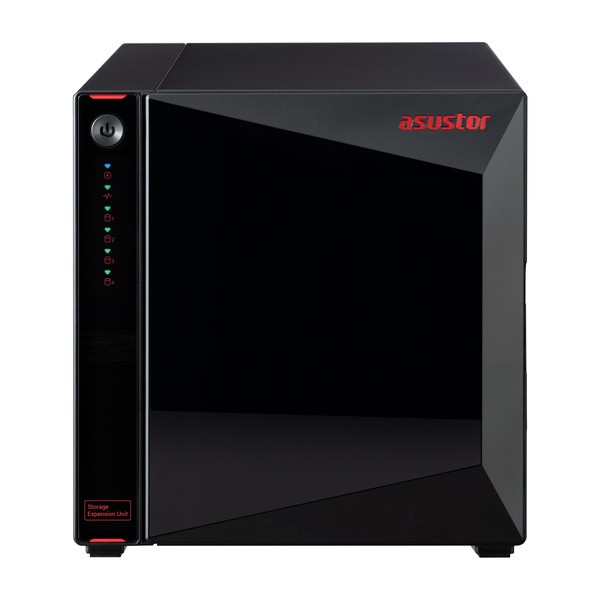 ASUSTOR [AS5004U] XPANSTOR 4 NASストレージ拡張ユニット 4ベイモデル USB 3.2 Gen 2 Type-C 3年保証