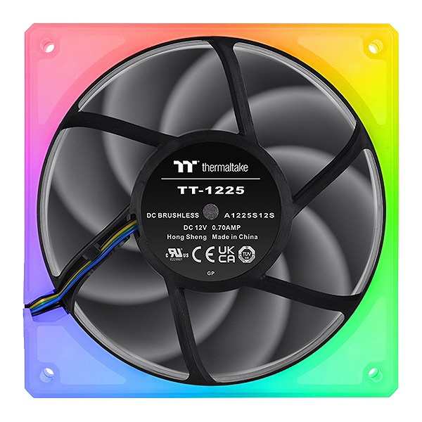 Thermaltake [CL-F135-PL12SW-A] ケースファン TOUGHFAN 12 RGB Radiator Fan 3 Pack