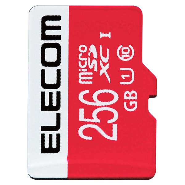 ELECOM [GM-MFMS256G] microSDXCカード/UHS-I/U1/Class10/Nintendo Switch検証済/256GBの通販は