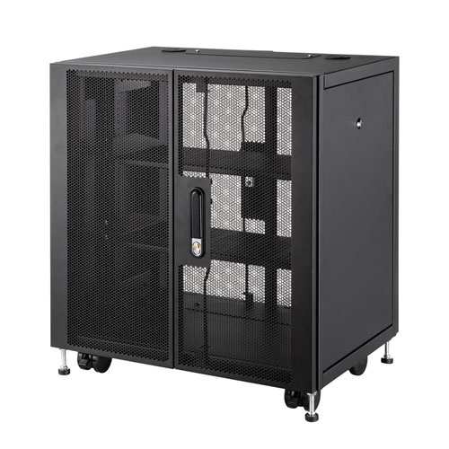 サンワサプライ [CP-SVCBOX4BK] 小型19インチマウントボックス(12U D450)の通販は