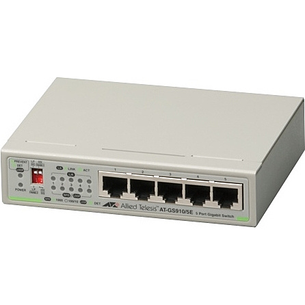アライドテレシス [2289R] AT-GS910/5E レイヤー2スイッチの通販は
