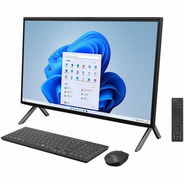 富士通 [FMVF90H2B] ESPRIMO FH90/H2 ブラック (Core i7-1260P/16GB/SSD・512GB+HDD・1TB/Blu-ray/Win11Home64/Office Home & Busines…の通販は