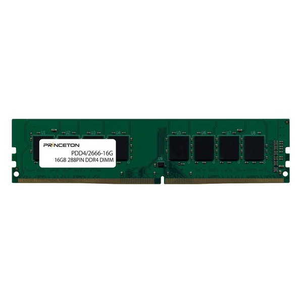 プリンストン [PDD4/2666-16G] 16GB PC4-21300(DDR4-2666) 288PIN UDIMM