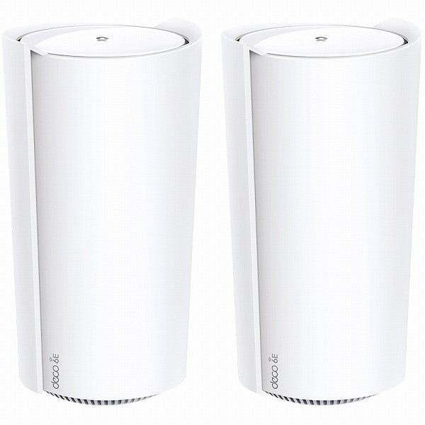 TP-LINK [Deco XE200(2-pack)(JP)] AXE11000 トライバンドメッシュWi-Fi 6Eシステム(2pack)