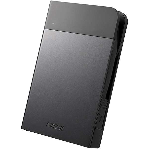 バッファロー [SSD-PZN240U3-BK] ICカードロック解除 MILスペック耐衝撃ボディー防雨防塵 ハードウェア暗号化機能搭載 USB3.0用 ポー…の通販は