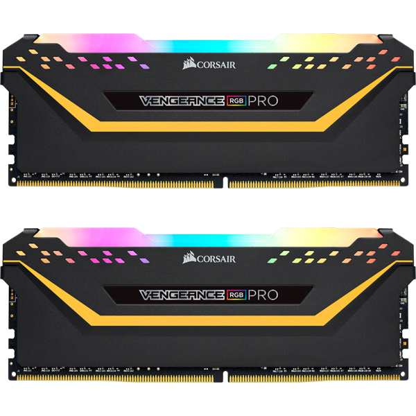 コルセア(メモリ) [CMW32GX4M2E3200C16-TUF] DDR4 3200MHz 16GBx2 16-20-20-38 Vengeance RGB Pro black TUF Gaming Heatspreader TUF…の通販は