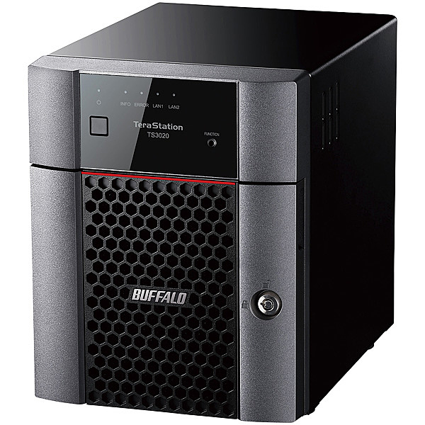 バッファロー [TS3420DN1604] TeraStation TS3420DNシリーズ 4ベイデスクトップNAS 16TBの通販は