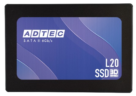 アドテック [AD-L20DS25I-256G] 3D NAND SSD AD-L20Dシリーズ 256GB 3D NAND TLC 2.5inch SATA