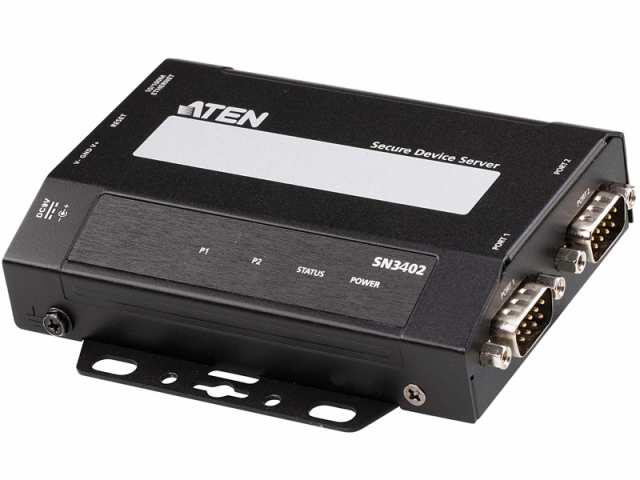 ATEN [SN3402] 2-Port RS-232/422/485 セキュアデバイスサーバー