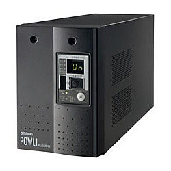 オムロン [BU50SW] 無停電電源装置(常時インバータ給電) 500VA 350W:縦