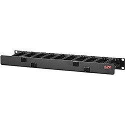 シュナイダーエレクトリック [AR8602A] Horizontal Cable Manager、1U x 4 Deep、Single-Sided with Cover