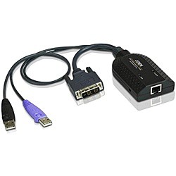 ATEN [KA7166] スマートカードリーダー対応 DVI・USBコンピューターモジュール