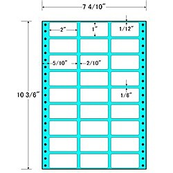 東洋印刷 [MT7L] タックフォームラベル 7 4/10インチ×10 3/6インチ 27面付(1ケース1000折)