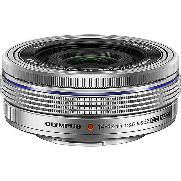 ❤ほぼ新品❤️ OLYMPUS パンケーキレンズ ❤14-42mm シルバー❤️-