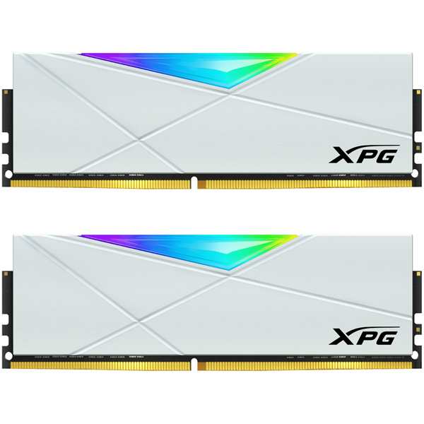 A-DATA Technology [AX4U320016G16A-DW50] XPG SPECTRIX D50 WHITE DDR4-3200MHz U-DIMM 16GB×2 RGB DUAL COLOR BOX