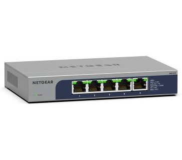 NETGEAR [MS105-100JPS] 1G/2.5Gマルチギガ5ポートアンマネージスイッチ