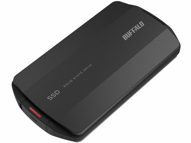 バッファロー [SSD-PHP500U3-BA] PC対応 USB3.2(Gen2)対応 高速モデル Type-A/C対応 SSD 500GB ブラックの通販は
