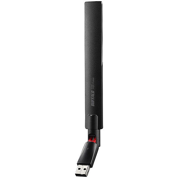 バッファロー [WLP-U2-433DHP] エアステーション プロ 11ac/n/a/g/b 433Mbps USB2.0用 ハイパワー無線LAN子機