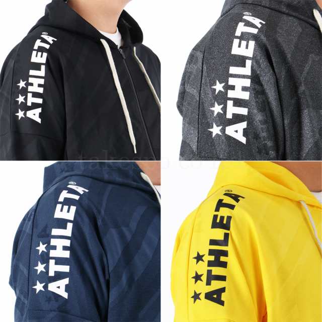 アスレタ スウェット メンズ 上下 ATHLETA パーカー パンツ フルジップ サッカー フットサル トレーニングウェア 03