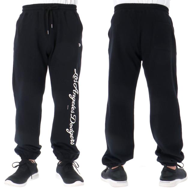 ニューエラ スウェット 上下 メンズ セットアップ ブランド NEW ERA クルーネック バックプリント付き 黒 コットン100% 綿100% MLB ニューエラ スウェット 上下 メンズ セットアップ ブランド NEW ERA